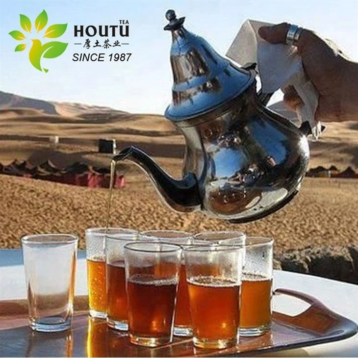 China Gunpowder Tea Rolled factory